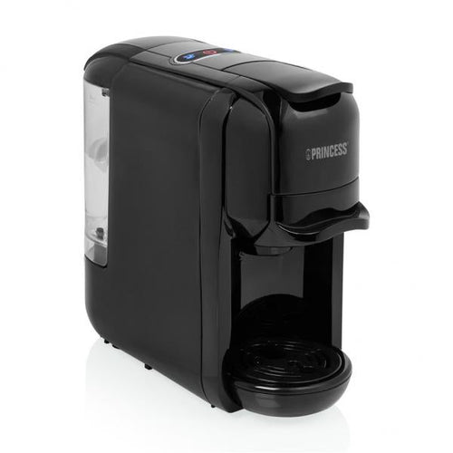 Princess Macchina Da Caffe Capsule/cialde/macinato 5in1 Nero/inox