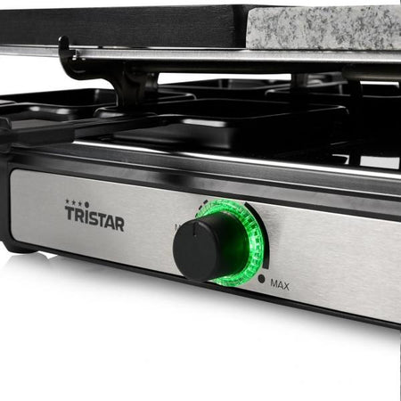 Tristar Bistecchiera Raclette Pietra + Grill 2x 21x23 1400w Ra-2747
