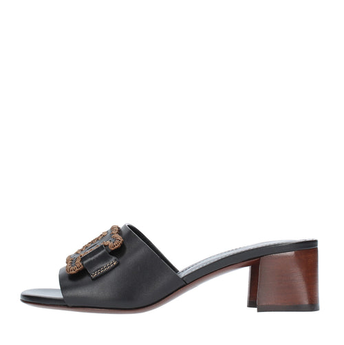 Tod's Sandali Nero da donna