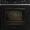 Smeg Forno Incasso Termoventilato 3man. Vapore 70lt 60cm Nero Sf64m3tb