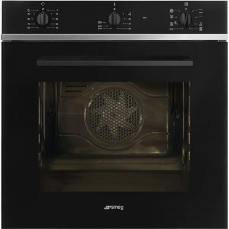Smeg Forno Incasso Termoventilato 3man. Vapore 70lt 60cm Nero Sf64m3tb
