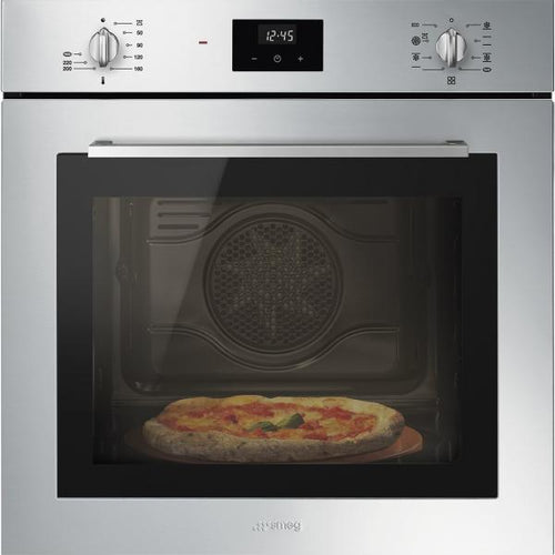 Smeg Forno Incasso Termoventil.2man.display 65lt 60cm Inox Sf6400pzx