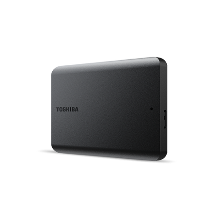 Hard disk esterno portatile Toshiba STOR.E CANVIO BASICS - 2Tb (2000Gb) - 2.5" - SuperSpeed USB3.0 Retrcomp. 2.0 - Nero
