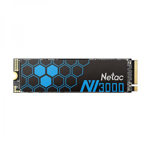 Netac NV3000 1 TB M.2 PCI Express 3.0 NVMe 3D NAND (NETAC NV3000 [NT01NV3000-1T0-E4X] 1TB NVMe SSD, M.2 Interface, PCIe Gen3, 2280, Read 3400MB/s, Write 2900MB/s, Heatsink, 5 Year Warranty)