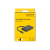 DeLOCK Hub USB 3.2 Gen 2 USB Type-C con 4 x USB Type-C femmina 10 Gbps (Delock - hub - 10 Gbps - 4 porte)