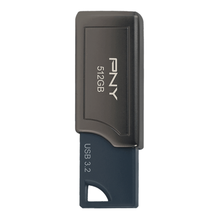 PNY PRO Elite V2 unit flash USB 512 GB USB tipo A 3.2 Gen 2 [3.1 Gen 2] Nero (PRO ELITE V2 USB 3.2 512GB - USB STICK)