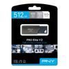 PNY PRO Elite V2 unit flash USB 512 GB USB tipo A 3.2 Gen 2 [3.1 Gen 2] Nero (PRO ELITE V2 USB 3.2 512GB - USB STICK)
