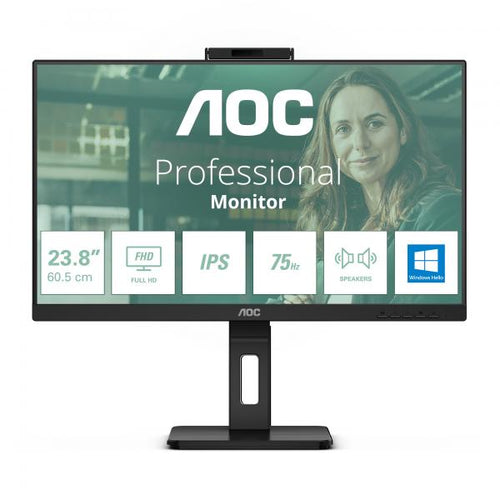 MON. 23.8 AOC IPS FHD WEBCAM 5MP AUDIO