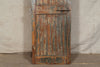 Biscottini Porta portone in legno massello e ferro da interno o da esterno vecchia e antica medievale scorrevole