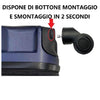 Valigia Rigida Trolley Bagaglio a Mano con BeautyCase Ruote staccabili 45x36x20cm