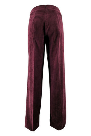 D.EXTERIOR Pantaloni Bordeaux da donna