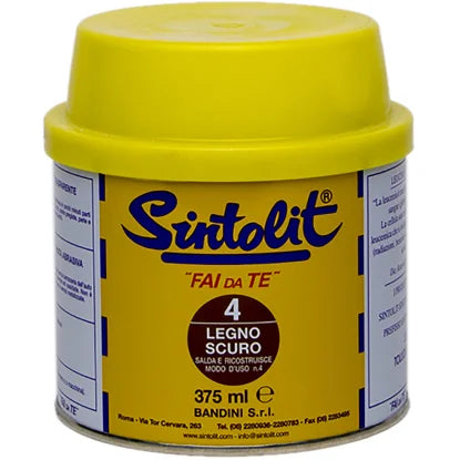 Sintolit stucco per riparazione legno chiaro e scuro ml 375
