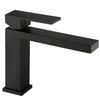 Miscelatore Lavabo bocca lunga nero opaco Total Black Manhattan