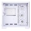 Case DARK CAVE - Gaming Tower- ATX- 4x12cm ARGB fan- 2xUSB3- Type-C- Side & Front Panel Temp Glass- White Edition