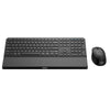 Philips 6000 series SPT6607B/21 tastiera Mouse incluso Universale RF senza fili + Bluetooth Nero (6000 series SPT6607B keyboard - Mouse included RF Wireless + - Bluetooth Black, Nordic Language - War