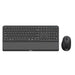 Philips 6000 series SPT6607B/21 tastiera Mouse incluso Universale RF senza fili + Bluetooth Nero (6000 series SPT6607B keyboard - Mouse included RF Wireless + - Bluetooth Black, Nordic Language - War