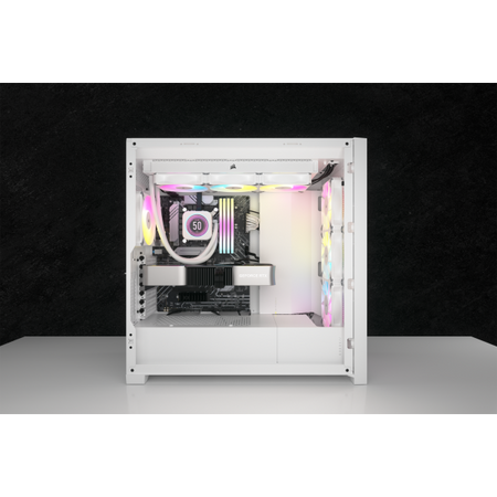 Corsair CW-9060077-WW sistema di raffreddamento per computer Case per computer Kit di raffreddamento a liquido 12 cm Bianco 1 pz