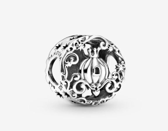 Pandora - Disney, charm Zucca della mezzanotte di Cenerentola