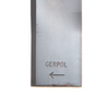 Coltello Dx Piegato 127x48mm Taarup 56110400 confezione da 15 pezzi