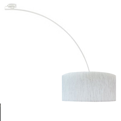 OUTLET Plafoniera moderna PAN International ARCHER SOS01111 LED bianco braccio arco lampada soffitto