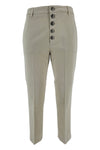Dondup Pantaloni Latte da donna