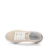 Frau sneakers donna in pelle scamosciata ecrù 39D0