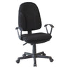 Sedia Scrivania da Ufficio 5 Ruote Girevole Ergonomica Altezza Regolabile Nero