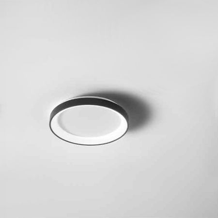 Plafoniera led Gea Luce KRIZIA PP N 30W 3000K alluminio nero lampada soffitto