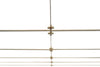 Biscottini Pergola in ferro L400XPR280XH295 cm Molto solida stabile Offerta Speciale
