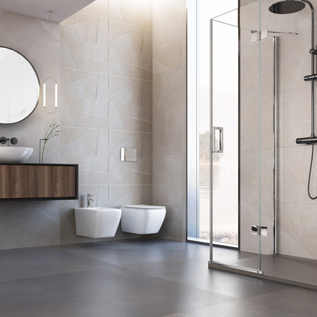 Vaso Wc Bidet Coppia Sanitari Sospesi Ceramica Street