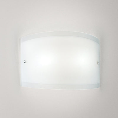 Applique moderno Gea Luce LECCE AG E14 LED vetro lampada parete