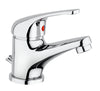 Rubinetto da lavabo monocomando con 1 leva cromato Star