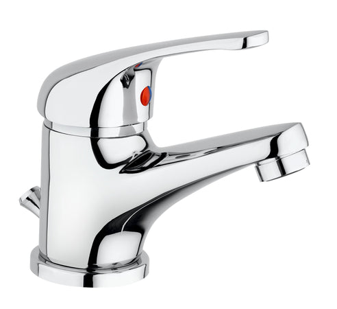 Rubinetto da lavabo monocomando con 1 leva cromato Star