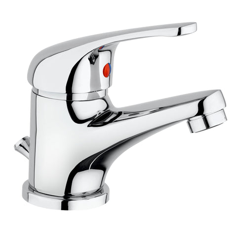 Rubinetto da lavabo monocomando con 1 leva cromato Star