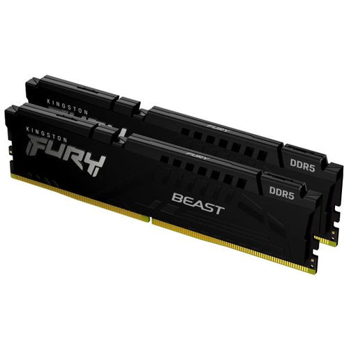Kingston Technology FURY Beast 16 GB 6000 MT/s DDR5 CL36 DIMM [Kit da 2] Black EXPO (16GB DDR5-6000MT/S CL36 DIMM - [KIT OF 2] FURY BEAST BLACK EXPO)