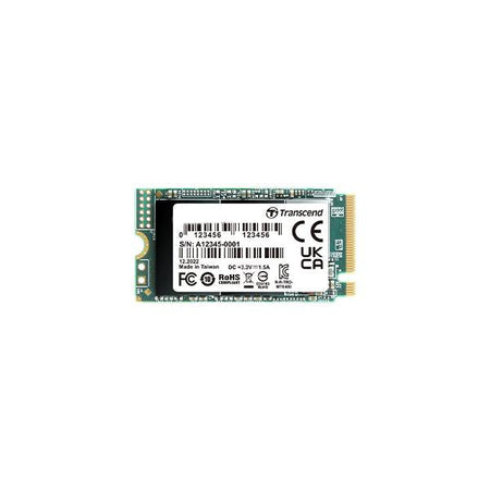 Transcend MTE400S - SSD - 512 GB - interno - M.2 2242 - PCIe 3.0 x4 (NVMe)