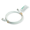 ROLINE GREEN CAVO DI RETE U/FTP DATACENTER PATCHCORD CAT.6A/CLASS EA, LSOH/TPE, SLIM, GRIGIO, 0.5M