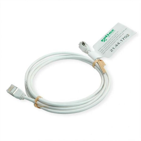 ROLINE GREEN CAVO DI RETE U/FTP DATACENTER PATCHCORD CAT.6A/CLASS EA, LSOH/TPE, SLIM, GRIGIO, 0.5M