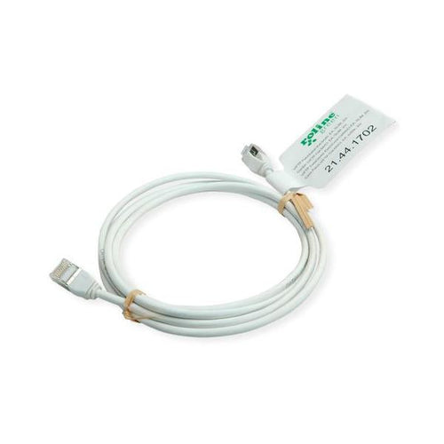 ROLINE GREEN CAVO DI RETE U/FTP DATACENTER PATCHCORD CAT.6A/CLASS EA, LSOH/TPE, SLIM, GRIGIO, 0.3M