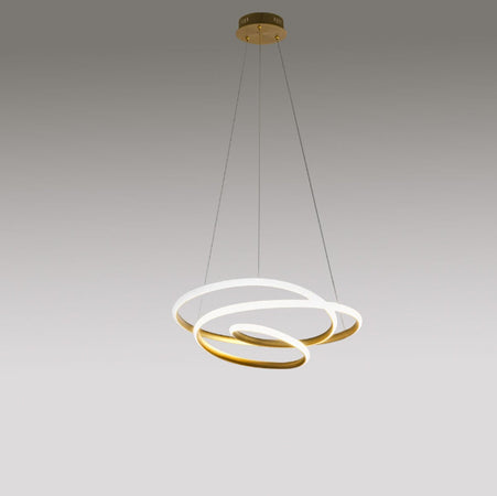 Lampadario led Gea Luce DIVA SP O moderna alluminio sospensione