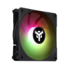 Kit 3x Ventola per case UW12 Black - 12cm- ARGB Sync 5V 3pin- 4pin PWM- Senza fili