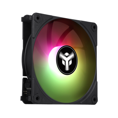 Kit 3x Ventola per case UW12 Black - 12cm- ARGB Sync 5V 3pin- 4pin PWM- Senza fili