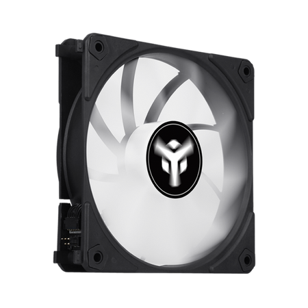 Kit 3x Ventola per case UW12 Black - 12cm- ARGB Sync 5V 3pin- 4pin PWM- Senza fili