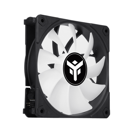 Kit 3x Ventola per case UW12 Black - 12cm- ARGB Sync 5V 3pin- 4pin PWM- Senza fili