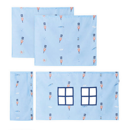 Hoppekids Tin Soldier Tenda per letto semialto 90x200 cm