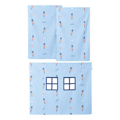 Tenda per letto semialto Hoppekids Tin Soldier 70x160 cm