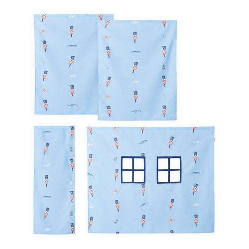 Tenda per letto semialto Hoppekids Tin Soldier 90x200 cm