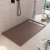 Piatto doccia in marmoresina Marrone effetto pietra cemento RELAX