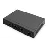 Digitus Switch Gigabit Ethernet PoE 4 porte PoE + 1 porta uplink, budget PoE 60W (DIGITUS Switch 4-Port PoE Gigabit Ethe)