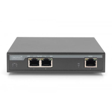 Digitus Estensore Gigabit 4PPoE a 2 porte, 802.3at, 60 W (DIGITUS Extender 2-Port Gigabit 4PoE 8)